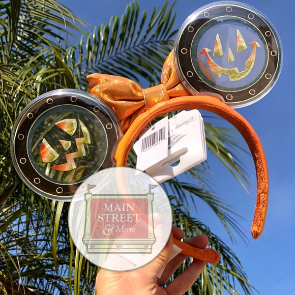 Disney Cruise Line 2025 Halloween On The High Seas Porthole Pumpkin Ears - NEW - Picture 2 of 4